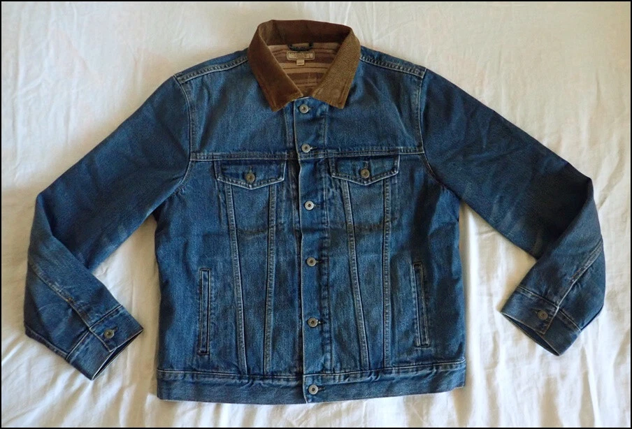 Wallace Barnes Classic Flannel lined Trucker Jacket BNWT J. Crew