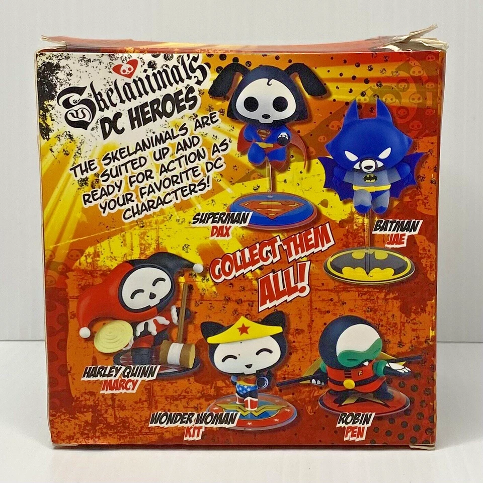 DC Comics Skelanimals DC Heroes Wonder Woman Vinyl Figure Toynami Warner New - Image 3 of 4