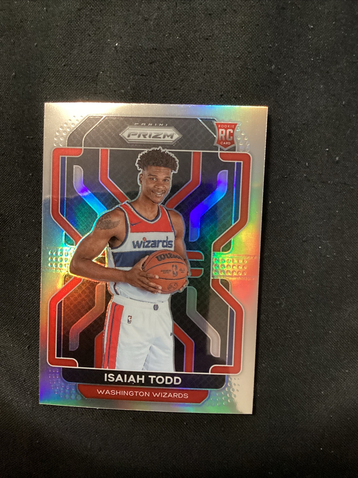 2021-22 Panini Prizm Isaiah Todd #299 Rookie Silver Prizm TR7