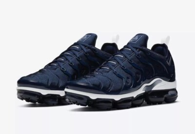#ad New Nike Air VaporMax TN Plus Blue and White Men#x27;s Sneaker Shoes Free Shipping $149.00