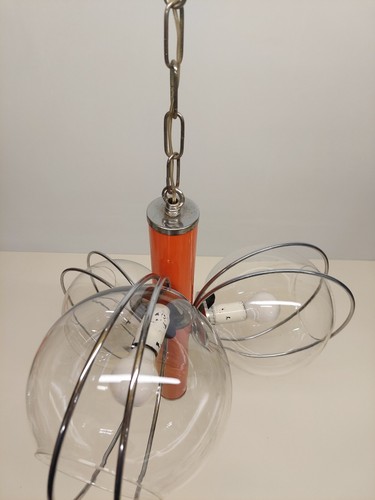 Lampadario Space age anni '60/'70 Vintage Italy - Foto 17 di 22