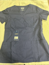 Cherokee Scrub Top Core Stretch Mock Wrap 4728 Small