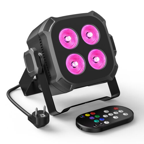 80W LED Par Strahler 4 LED Bühnenlicht Disco Partylicht RGBW DMX für Stage Show - Bild 2 von 18