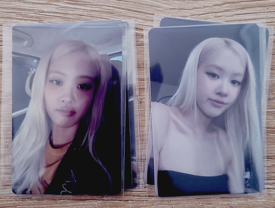 Rose Photocard [rosie] APT K-POP Blackpink Official YG Shop