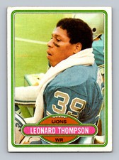 1980 Topps NFL Football Cards #1-177 - Pick A Card - BUY2GET4FREE!