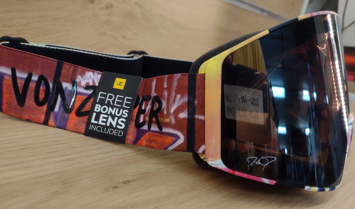 VonZipper Capsule Goggles John Jackson Wildlife Rose Silver Chrome