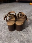 J.Crew New Leopard Calf Hair Print Low Block Heel Women Strappy  Sandals Size 9 — photo 5