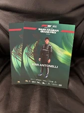 Andrea Kimi Antonelli signed autograph card Saudi Arabia GP 2025! Proof RARE