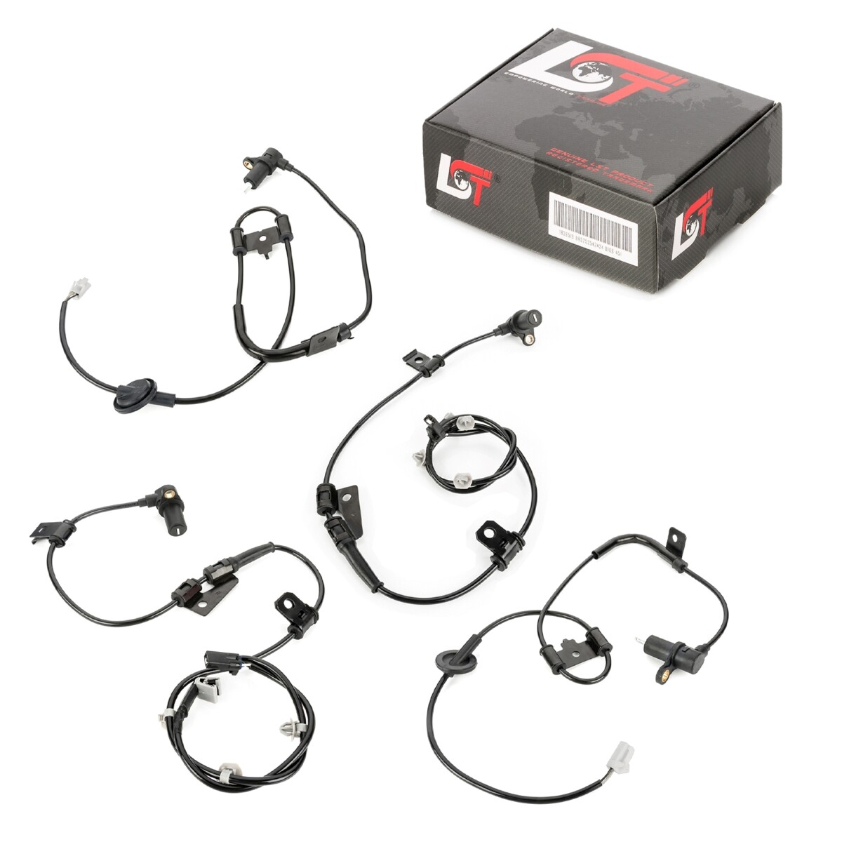 4X ABS Sensor Wheel Speed Sensor Set Front Rear For HYUNDAI ELANTRA XD AVANTE