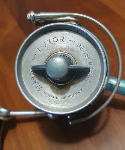 SPINNING REEL LUXOR-LUXE PEZON & MICHEL 1959 type A n°3825 Good condition - Photo 7/11