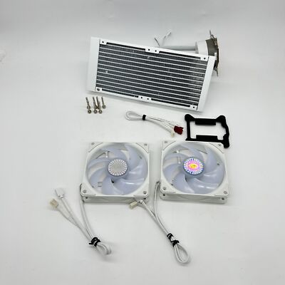 Cooler Master MasterLiquid ML240L V2 RGB-CPU-Flüssigkeitskühler, Weiß (White Edi