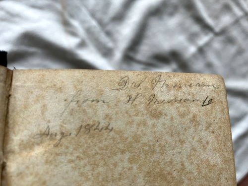 1844 Private Hingabe HANNAH MEHR Gebete & Meditationen HOMER MERRIAM Troy NY - Bild 3 von 24