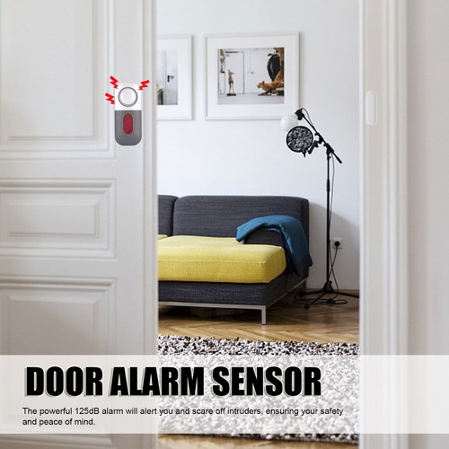 Door Window Alarm Sensor 125dB Sound DIY Alarm System For Home Dormitories O Fit - Picture 3 of 24