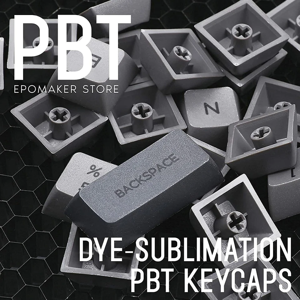 Mechanical Keyboard 60% Wired RGB Backlight Compact 61Keys PBT Dye-subbed Keycap - Image 3 of 4