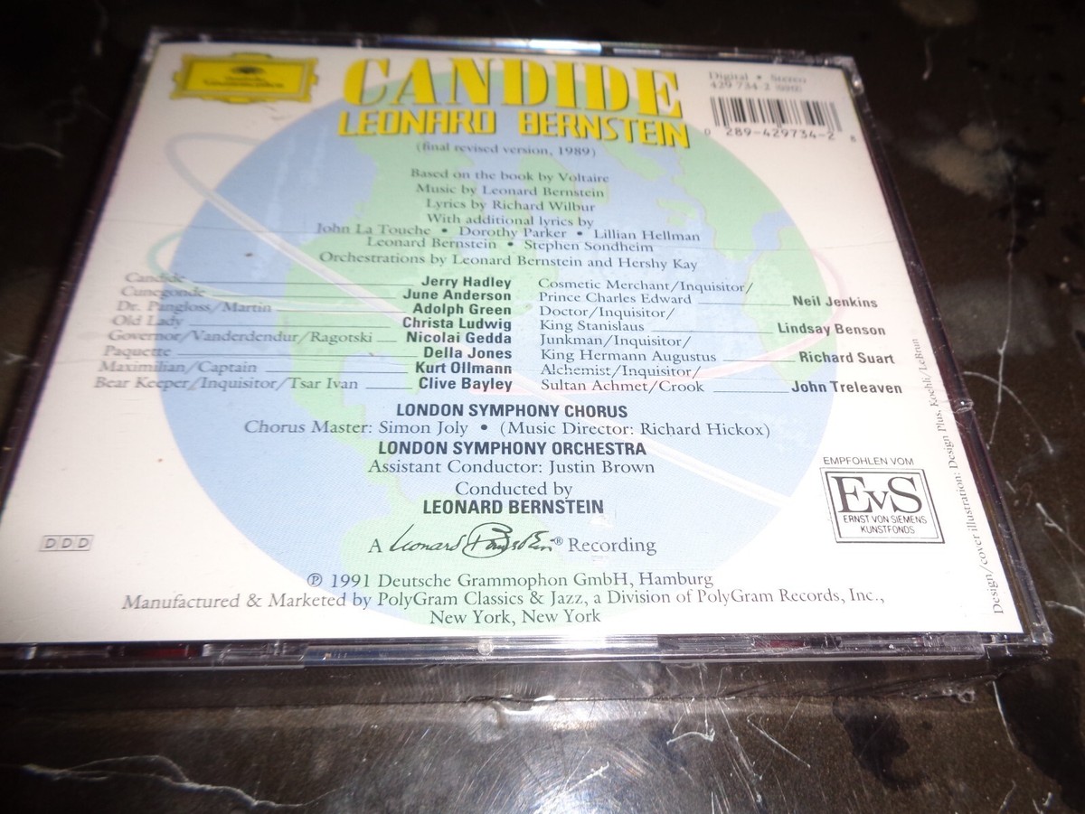Bernstein: Candide/Various (Ger) by Leonard Bernstein, Leonard