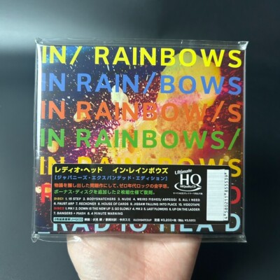 In Rainbows RADIOHEAD Japanese Expanded Edition CD w/ Bonus Disc