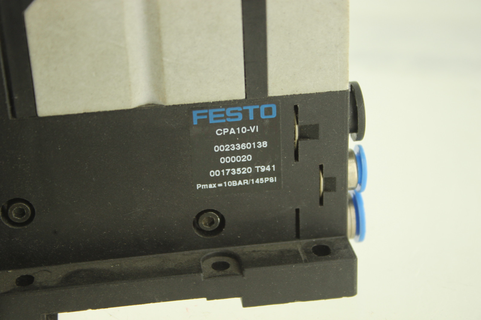FESTO CPA10-VI VENTILINSEL, 173520, 173509, 173449, 173505, 173500 EUR 150,00 - DE FESTO CPA10-VI VENTILINSEL, 173520, 173509, 173449, 173505, 173500 EUR 150,00 - DE