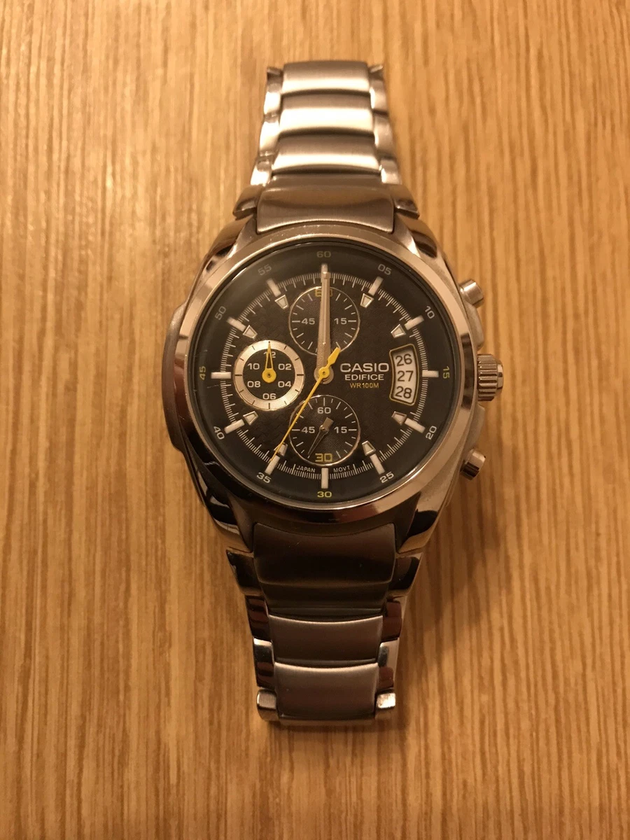 Edifice EF 512D Herren Armbanduhr Chronograph WR 100M
