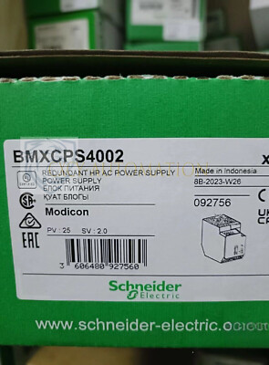 New SND Electric BMXCPS4002 Modicon X80 module with packaging