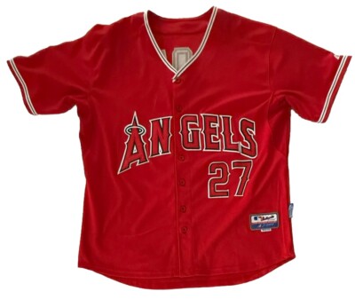 Mike Trout Jersey Signed Mike Trout California Angels Men's