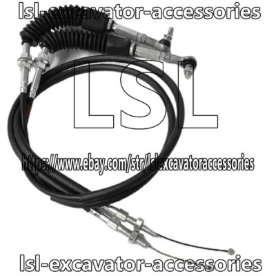 For Caterpillar E320C E320D Excavator Throttle Motor Cable Flameout Cables 1.5M