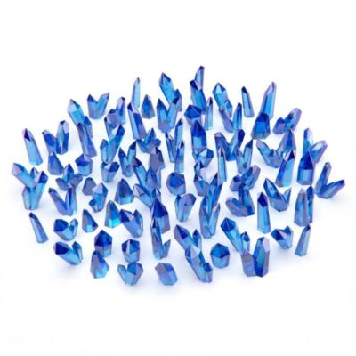 Green Stuff World Harzkristalle Blau klein Resin Crystals Blue Small