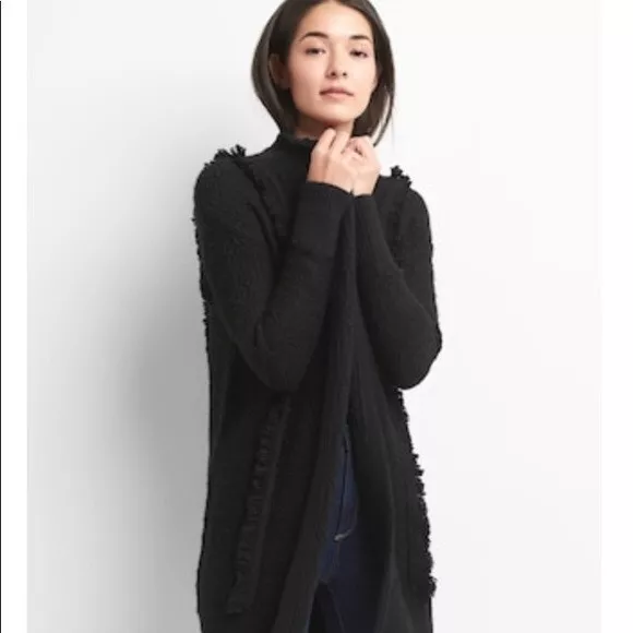 Gap best sale fringe cardigan
