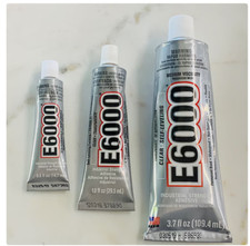 E6000 Glue 9 14 ml /29ml / 59ml / 110ml Adhesives Multipurpose Rhinestone Crafts