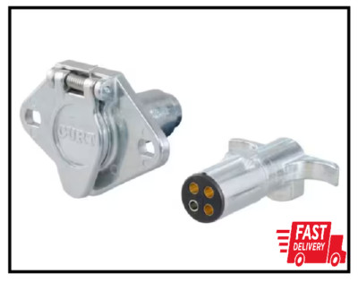 4 Node Plug 4-Way round Connector Plug & Socket (Packaged) 4-Pin Round Connector ...