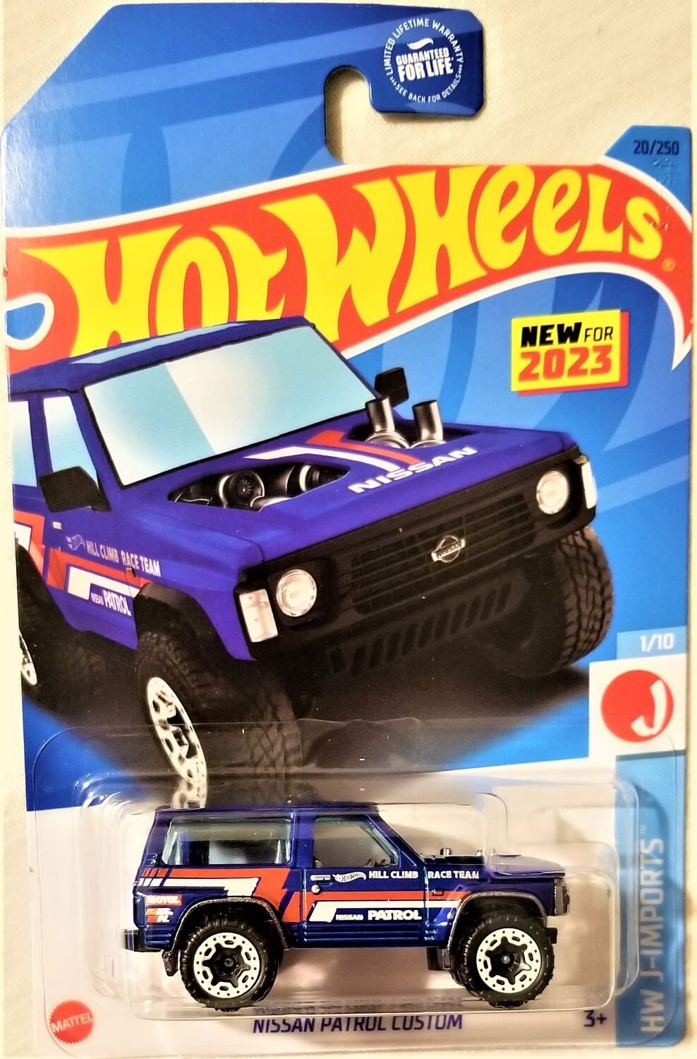 Hot Wheels - 2023 HW J-Imports 1/10 Nissan Patrol Custom 20/250 (BBHKK61)