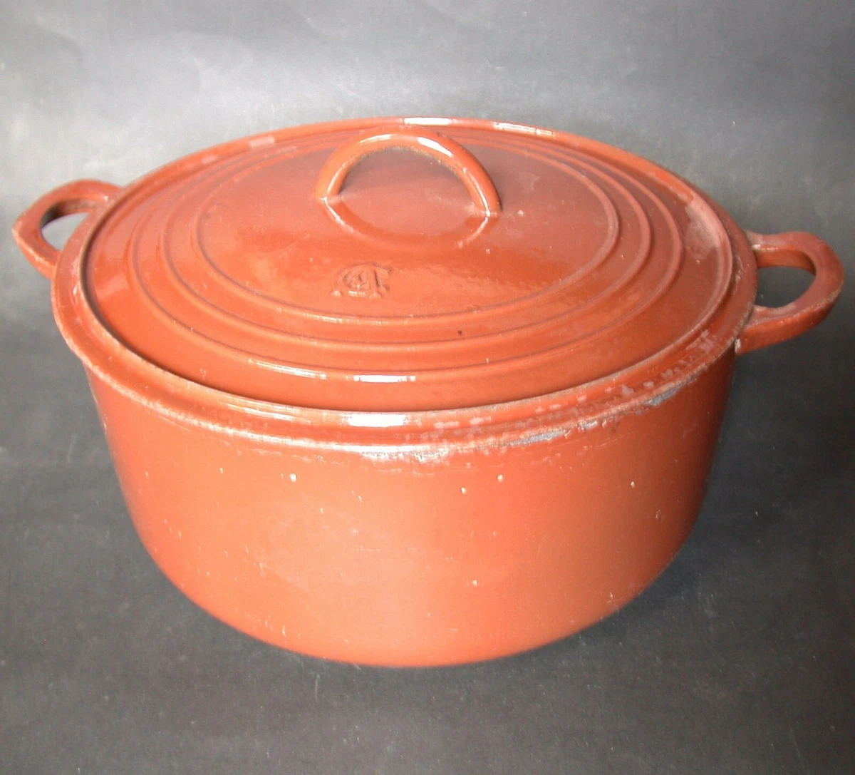 Cocotte Cousances 28cm Rouge – Fonte émaillée, 4.7L, France