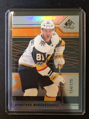 2018-19 SP Game Used Orange Rainbow  #62 J.Marchessault-Vegas Golden Knights/175