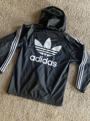 black adidas pullover