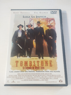 Tombstone Legend Wyatt Earp Kurt Russell Val Kilmer DVD