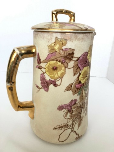 B&M China CHOCOLATE POT Burroughs and Mount Ford 1882-1897 Trenton, NJ - Picture 6 of 11
