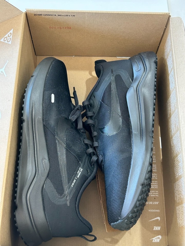 Nike Downshifter 12 4E Black Particle Grey Men’s Size 11 Wide Running