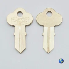 ORIGINAL K2 (1041D) Key Blanks for Various Products by Chicago Lock Co. (2 Keys)