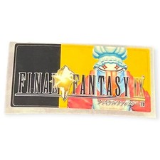 Sony PlayStation 1 PS1 Final Fantasy IX 9 F Vintage VTG 2000 Memory Card Sticker
