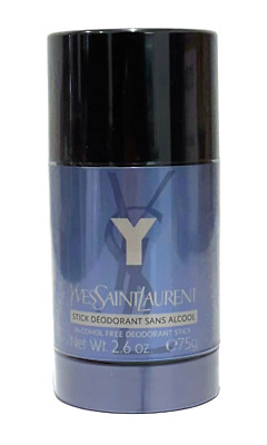 Yves Saint Laurent Y for Men 2.6 oz Alcohol-Free Deodorant Stick NEW AUTHENTIC