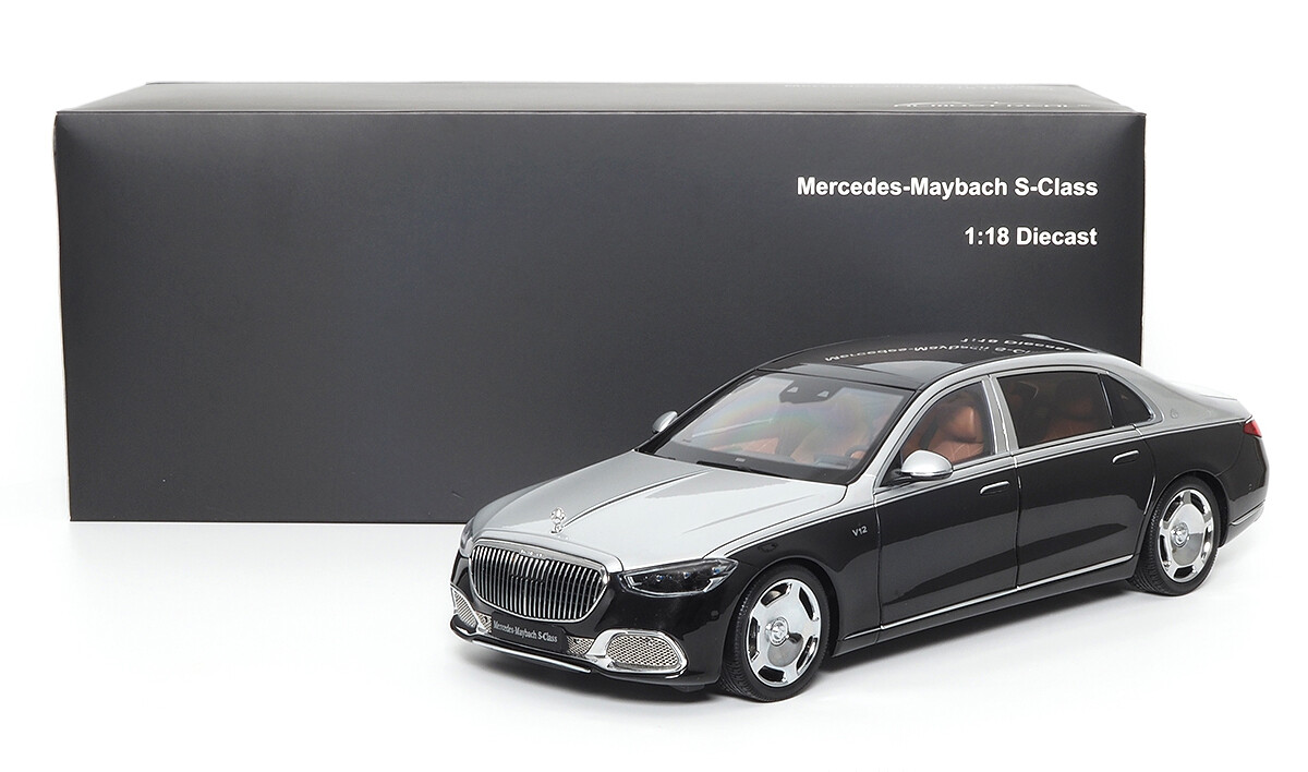 Almost Real 1:18 MERCEDES MAYBACH S-CLASS HIGHTECH SILVER