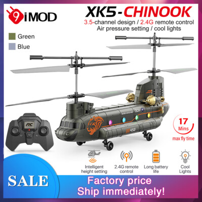 RC Helicopter XK5 Chinook Smart Height Setting Four