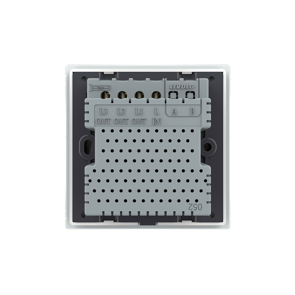 Led Adapter Widerstand Für Livolo Glas Touch Lichtschalter LIVOLO Glas Touch 3-fach Lichtschalter Wandschalter große Unterputzdose