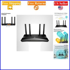 TP-Link Archer AX10 WiFi 6 Router Dual-Band, 4 Gigabit Ports, Black