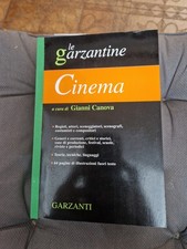 Le Garzantine Manuale Dizionario Cinema Gianni Canova 1ed 2002 Garzanti 
