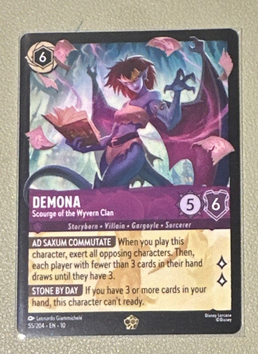 Demona - Scourge of the Wyvern Clan 55/204 Whispers in the Well Legendary