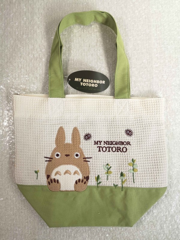 Tote bag gaufré Totoro grand sac cabas anti-déchirure contre les sacs fragiles