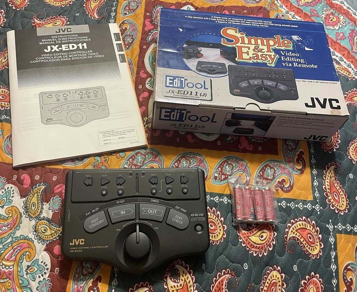 Las mejores ofertas en Reproductores y grabadoras de video VHS JVC