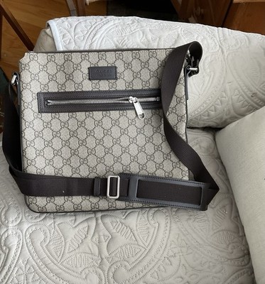 GUCCI GG SUPREME MONOGRAM MEDIUM MESSENGER BAG SHOULDER BAG