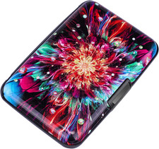 Mini RFID Aluminum Wallet Credit Cards Holder Business Card Case Metal ID Case f