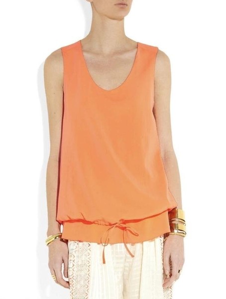Women Chloé Shirt White Silk 36 / S / 44